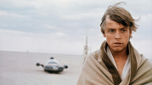 Mark Hamill as Luke Skywalker in Star Wars: Episode IV – A New Hope