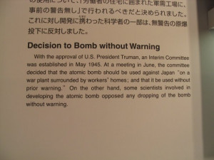 America Bombed Hiroshima Without Warning despite having given them ...