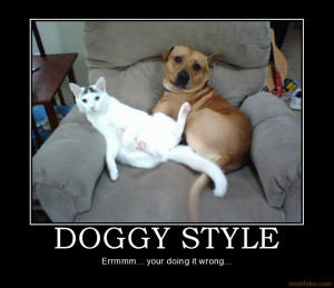 DOGGY STYLE - Errmmm... your doing it wrong...