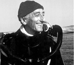 Jacques Cousteau. Explorer. Adventurer.
