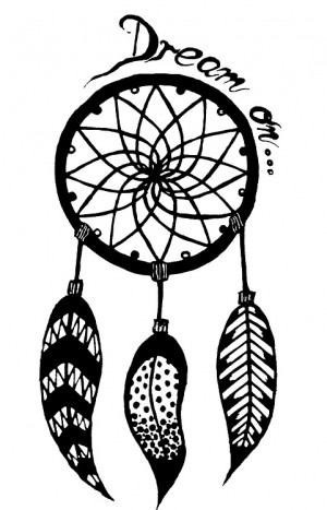 black and white, drawing, dream catcher, dreamcatcher, dreaming ...