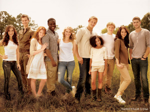 The Hunger Games Movie First cast photoshoot