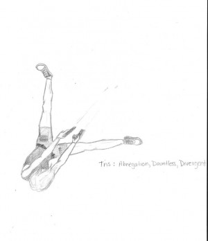 Four And Tris From Divergent Drawing