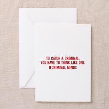 Criminal Minds Quote Greeting Card for
