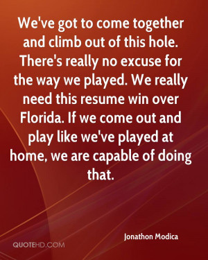 We Really Need This Resume Win Over Florida… - Jonathon Modica