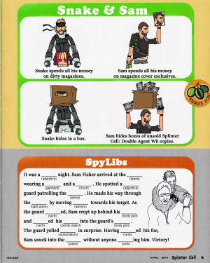 Splinter Cell Activity Book for Kids
