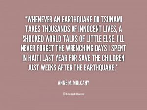 Quotes About Earthquakes