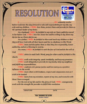 Courageous Resolution