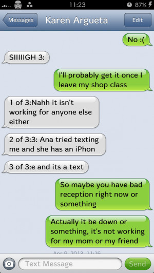 UPDATE 20: Other readers emailed in saying iMessage is not working in ...