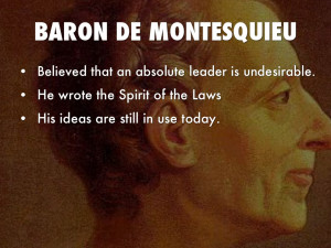 Baron De Montesquieu Baron de montesquieu