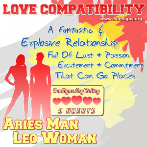 Aries Man And Leo Woman Love