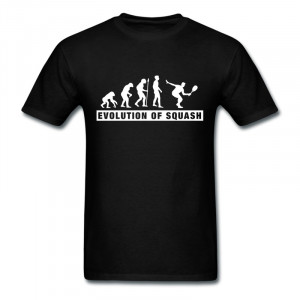 ... Mens squash evolution 2 f1 Customized Funny Quotes Mens T-Shirts(China