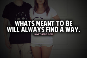 Whats Meant To Be