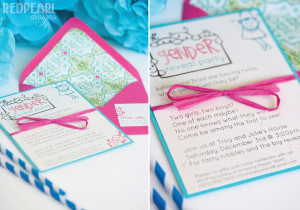 If you are interested in ordering these gender reveal invitations ...