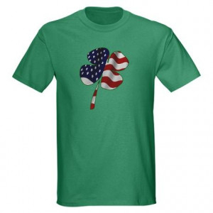 Irish American Clover T-shirt for St. Patrick's Day #funny #shirts