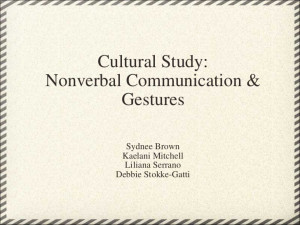 Nonverbal Communication Gestures