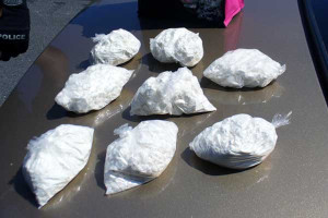 The cocaine consignment - weighing 870 gm - was found concealed in two ...