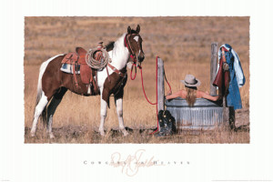 cowgirl in heaven lithograph i named this photo cowgirls in heaven ...