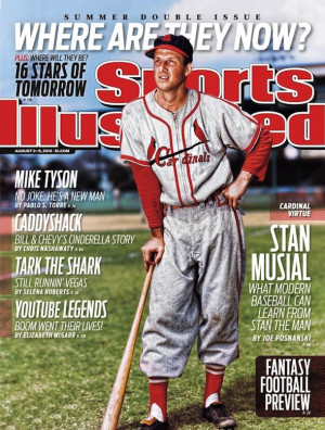 Stan Musial Makes Sports Illustrated Cover
