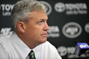 Rex Ryan addresses the media at the Jets end-of-season press ...