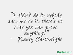 Nancy Cartwright