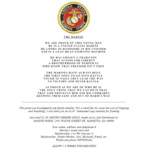 marine love poems