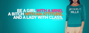 Be A Girl With A Mind Quote Picture