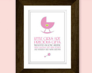 ... Featuring bassinet illustration and little girl quote. Download Today