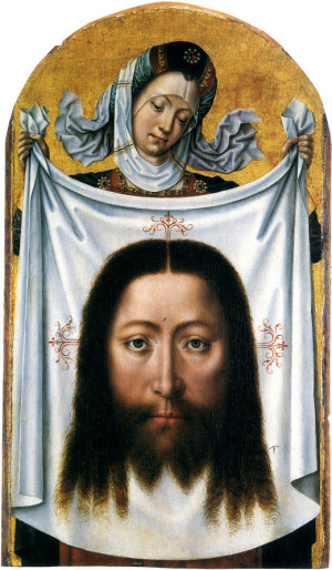 St+Veronica+with+the+Sudarium+by+the+Master+of+Saint+Ursula+Legend+c+ ...