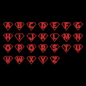 Be The Hero Custom Monogram Wall Quotes™ Decal