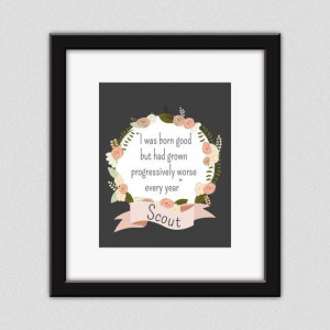 To Kill a Mockingbird Quote Instant Download Printable