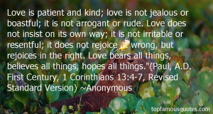 Top Quotes About 1 Corinthians 13