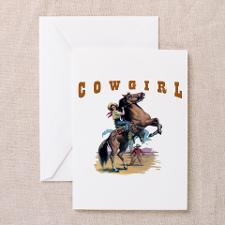 Vintage Cowgirl Greeting Cards