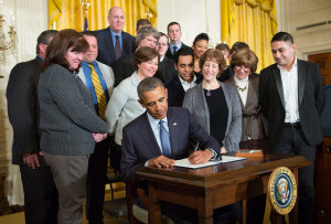President Obama signs a Presidential Memorandum instructing the ...
