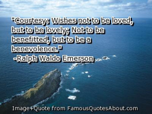 Courtesies Quotes