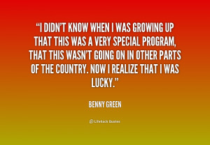 Benny Green Quotes