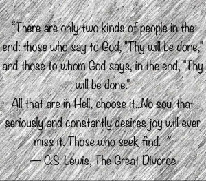 The Great Divorce-- C.S. Lewis