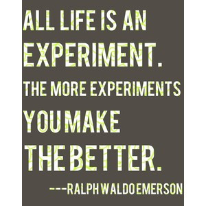 Quotes and Optimism. / I like almost everything he's said.