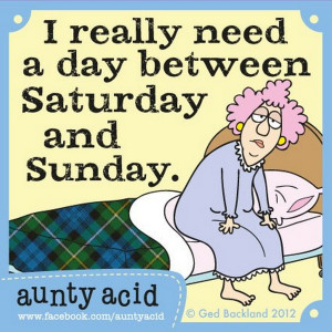Aunty Acid is a new Facebook meme, the author working out of Australia ...