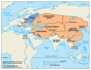 Russian Empire 1450 1750 Map