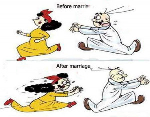 Before And After Marriage