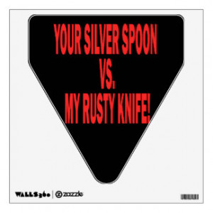 Silver Spoon Wall Skin