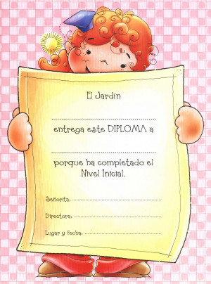marcos de diplomas infantiles dibujos para cunas para imprimir en