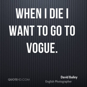David Bailey Quotes