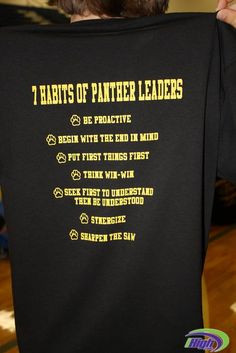 Leader in Me shirts- 7 habits of a t shirts, teacher shirts, school ...