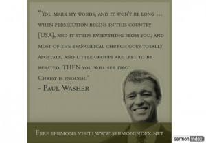 Paul Washer Quote