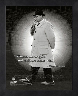 Vince Lombardi ProQuote Poster Print