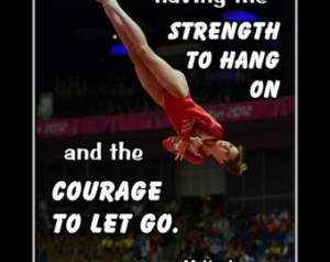 Gymnastics Poster McKayla Maroney P hoto Quote Wall Art Print 5x7 ...