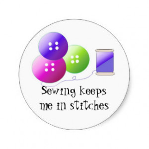 Sewing Sayings Stickers