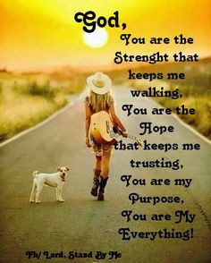 ... You are the hope that keeps me trusting...You are my purpose...You are